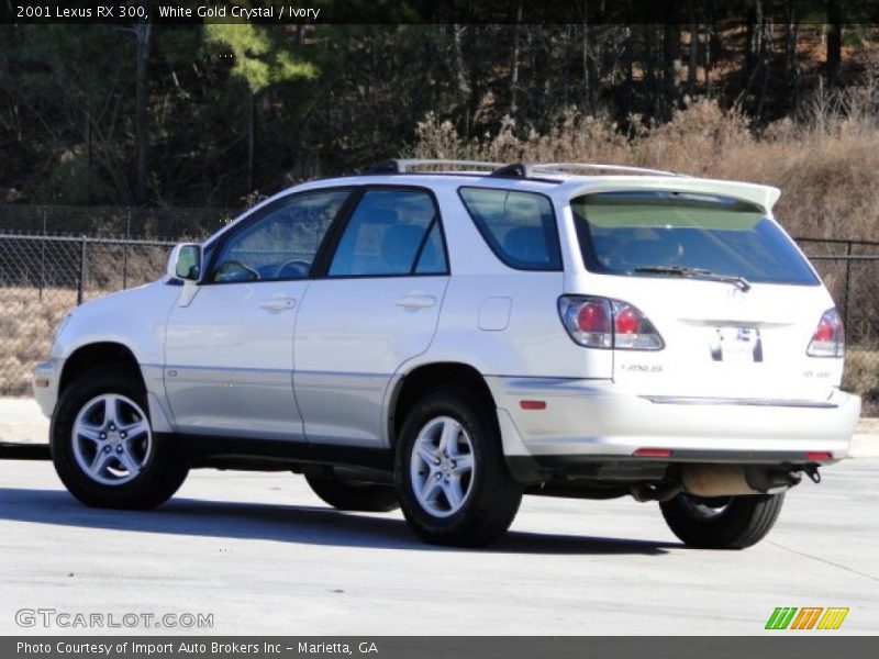 White Gold Crystal / Ivory 2001 Lexus RX 300