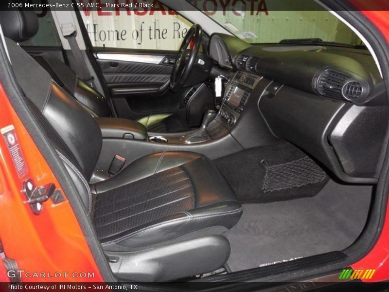 Mars Red / Black 2006 Mercedes-Benz C 55 AMG