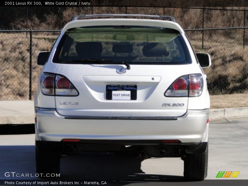 White Gold Crystal / Ivory 2001 Lexus RX 300