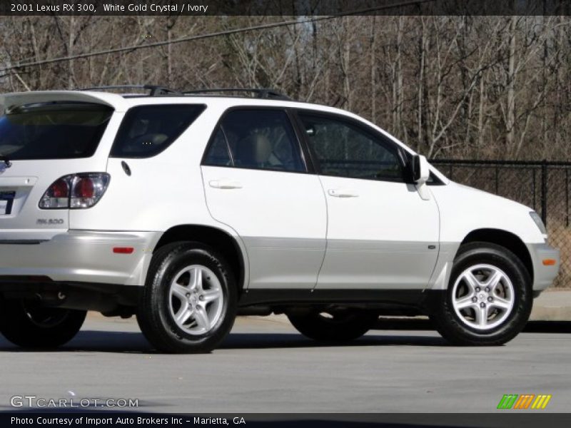 White Gold Crystal / Ivory 2001 Lexus RX 300