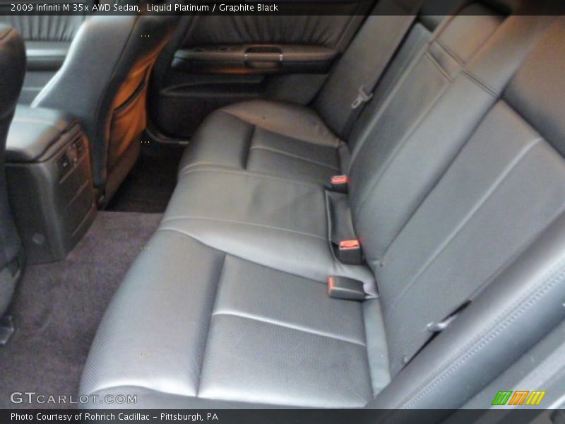 Liquid Platinum / Graphite Black 2009 Infiniti M 35x AWD Sedan