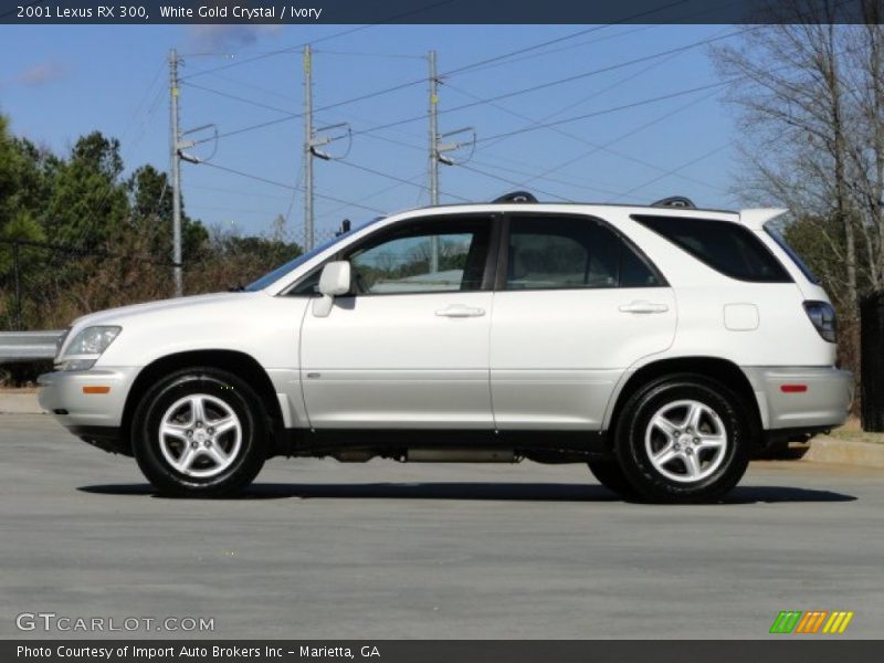  2001 RX 300 White Gold Crystal