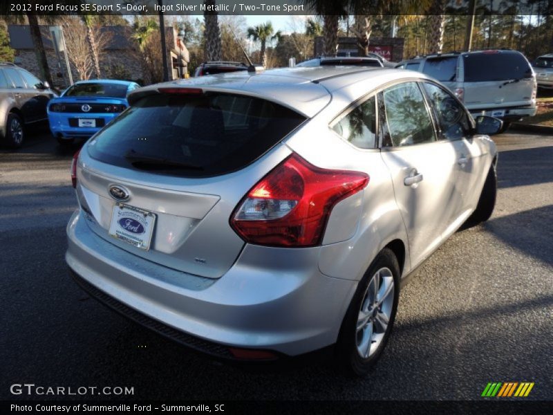 Ingot Silver Metallic / Two-Tone Sport 2012 Ford Focus SE Sport 5-Door