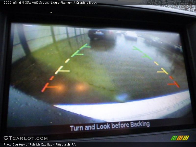 Liquid Platinum / Graphite Black 2009 Infiniti M 35x AWD Sedan