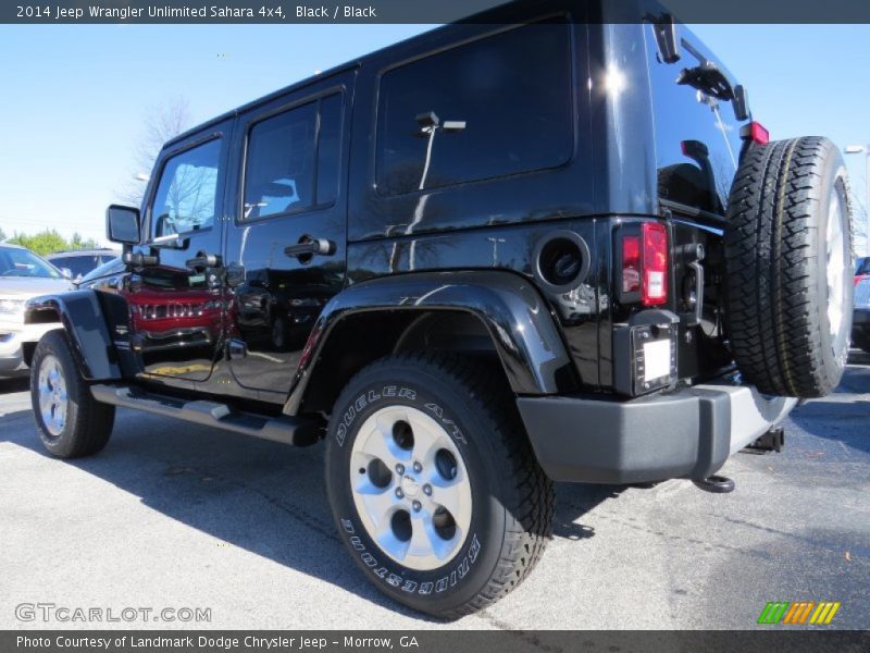 Black / Black 2014 Jeep Wrangler Unlimited Sahara 4x4