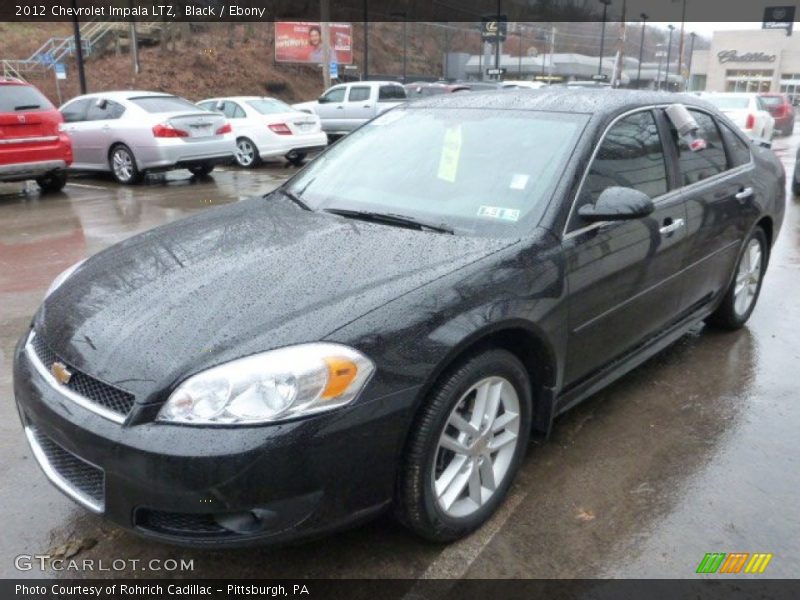 Black / Ebony 2012 Chevrolet Impala LTZ