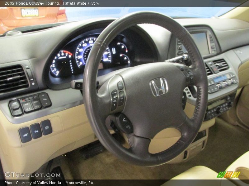 Taffeta White / Ivory 2009 Honda Odyssey Touring