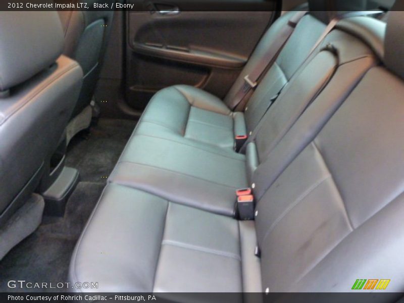 Rear Seat of 2012 Impala LTZ