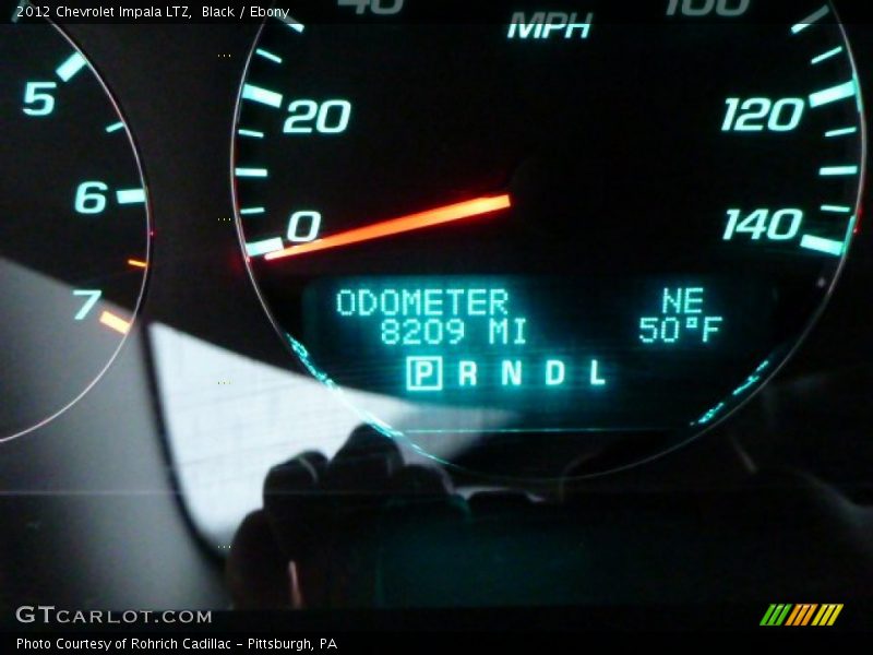 Black / Ebony 2012 Chevrolet Impala LTZ