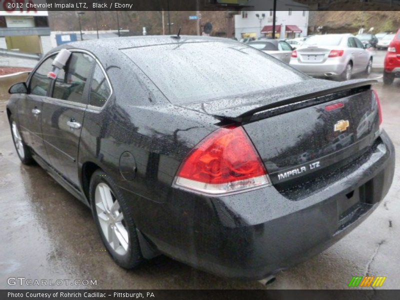 Black / Ebony 2012 Chevrolet Impala LTZ