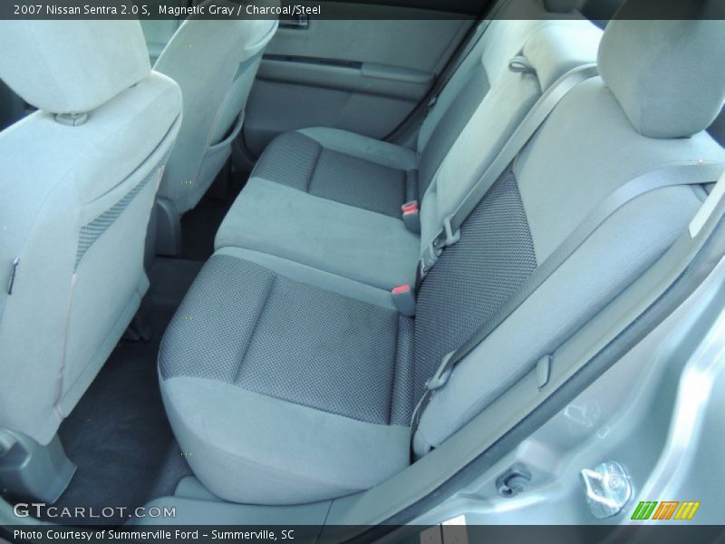 Magnetic Gray / Charcoal/Steel 2007 Nissan Sentra 2.0 S