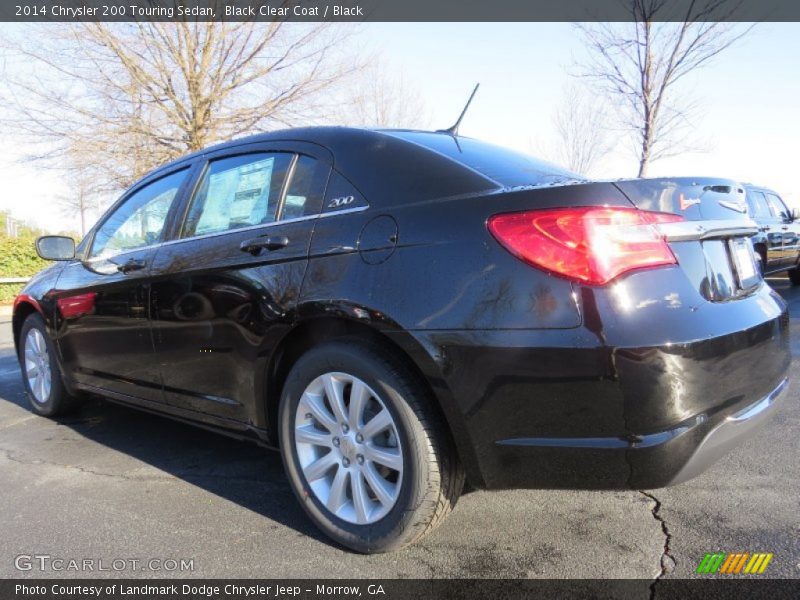 Black Clear Coat / Black 2014 Chrysler 200 Touring Sedan