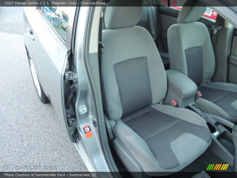 Magnetic Gray / Charcoal/Steel 2007 Nissan Sentra 2.0 S