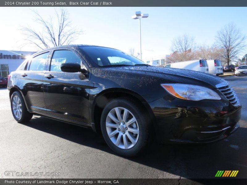 Black Clear Coat / Black 2014 Chrysler 200 Touring Sedan