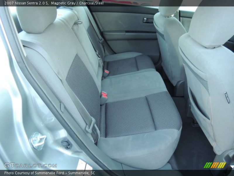 Magnetic Gray / Charcoal/Steel 2007 Nissan Sentra 2.0 S