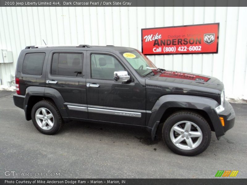 Dark Charcoal Pearl / Dark Slate Gray 2010 Jeep Liberty Limited 4x4