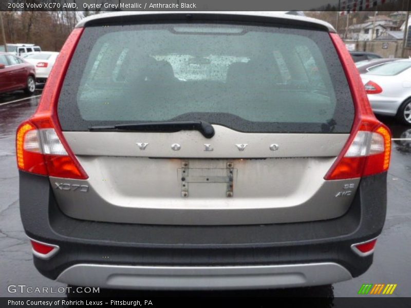 Oyster Grey Metallic / Anthracite Black 2008 Volvo XC70 AWD