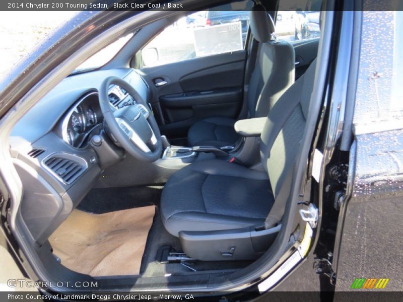Black Clear Coat / Black 2014 Chrysler 200 Touring Sedan