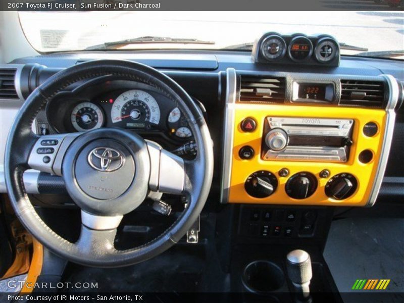 Sun Fusion / Dark Charcoal 2007 Toyota FJ Cruiser