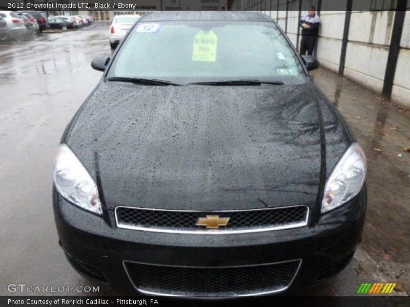 Black / Ebony 2012 Chevrolet Impala LTZ