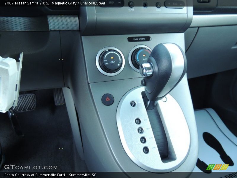 Magnetic Gray / Charcoal/Steel 2007 Nissan Sentra 2.0 S
