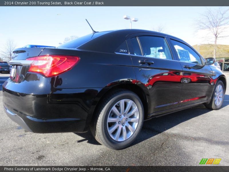Black Clear Coat / Black 2014 Chrysler 200 Touring Sedan