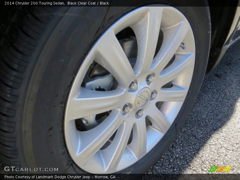 Black Clear Coat / Black 2014 Chrysler 200 Touring Sedan