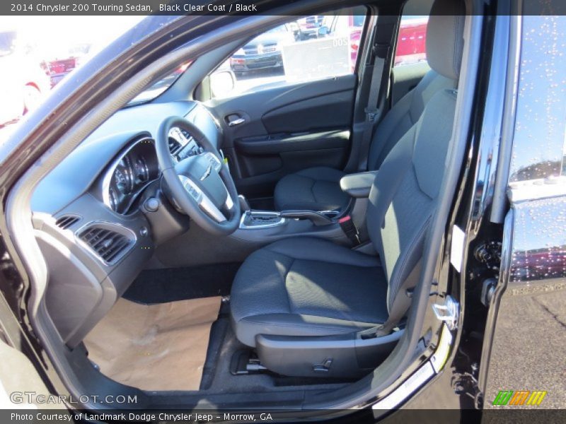 Black Clear Coat / Black 2014 Chrysler 200 Touring Sedan