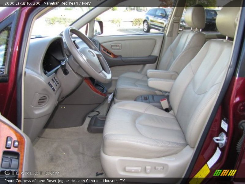 Venetian Red Pearl / Ivory 2000 Lexus RX 300