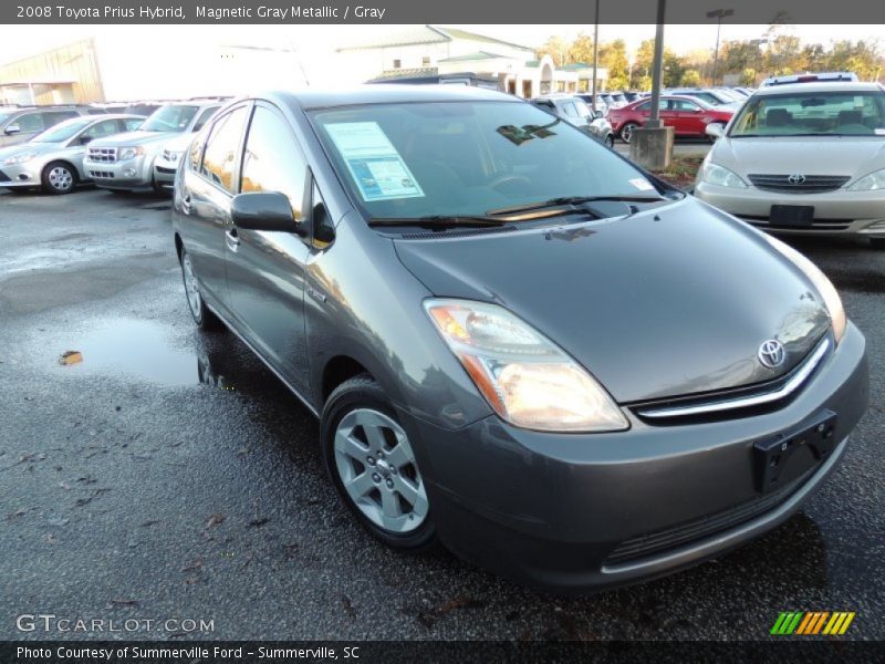 Magnetic Gray Metallic / Gray 2008 Toyota Prius Hybrid