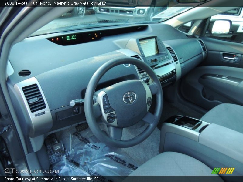 Magnetic Gray Metallic / Gray 2008 Toyota Prius Hybrid