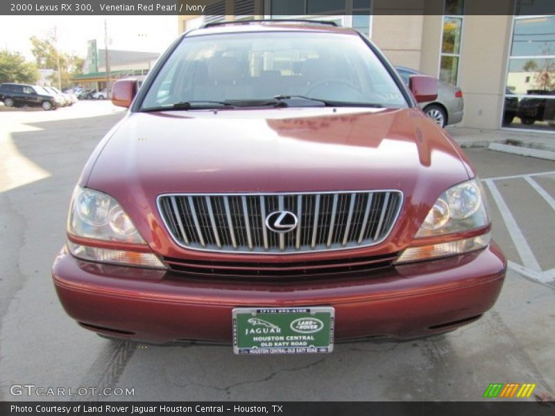 Venetian Red Pearl / Ivory 2000 Lexus RX 300