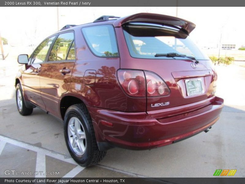 Venetian Red Pearl / Ivory 2000 Lexus RX 300