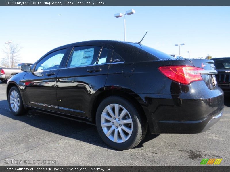 Black Clear Coat / Black 2014 Chrysler 200 Touring Sedan