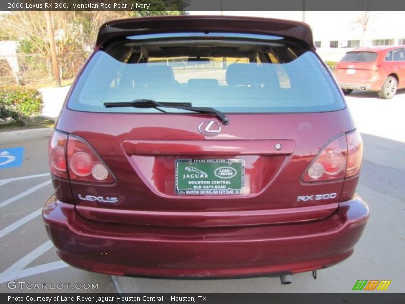 Venetian Red Pearl / Ivory 2000 Lexus RX 300