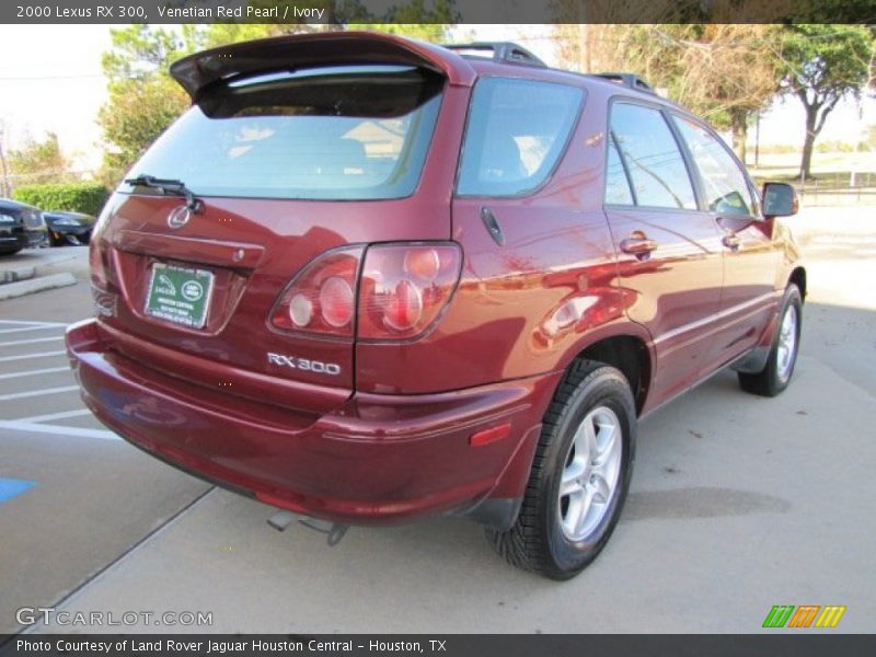 Venetian Red Pearl / Ivory 2000 Lexus RX 300