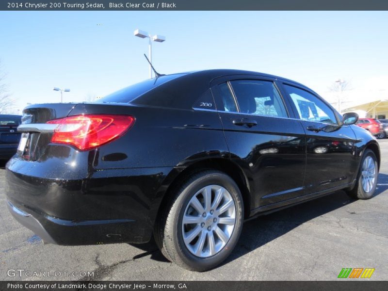 Black Clear Coat / Black 2014 Chrysler 200 Touring Sedan