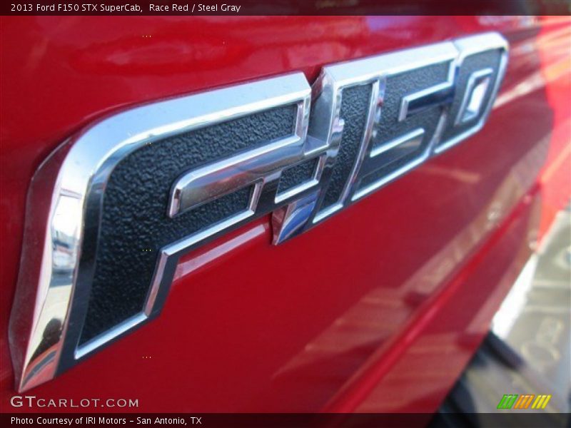 Race Red / Steel Gray 2013 Ford F150 STX SuperCab