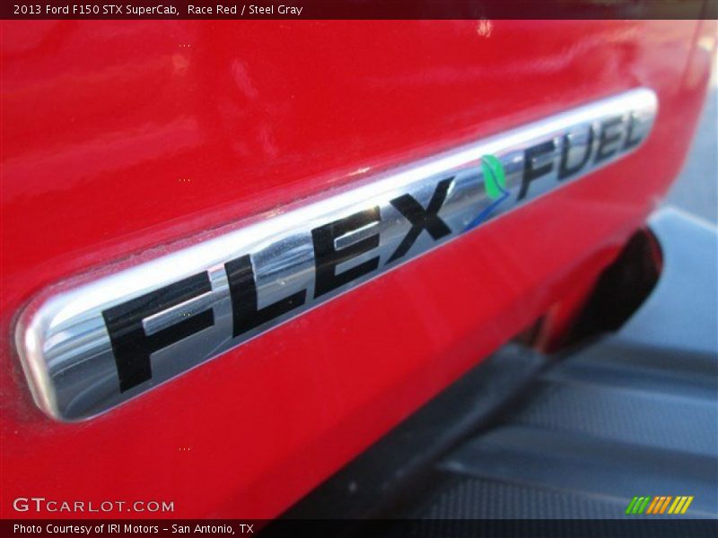 Race Red / Steel Gray 2013 Ford F150 STX SuperCab
