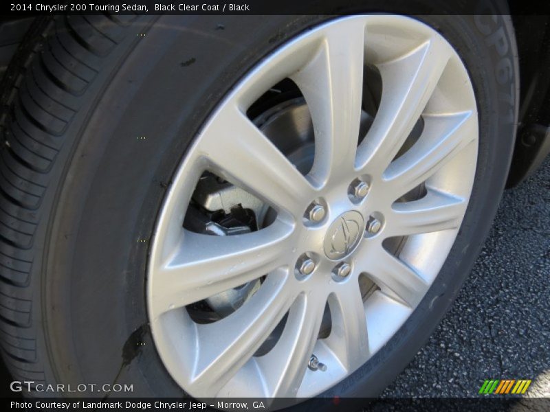 Black Clear Coat / Black 2014 Chrysler 200 Touring Sedan