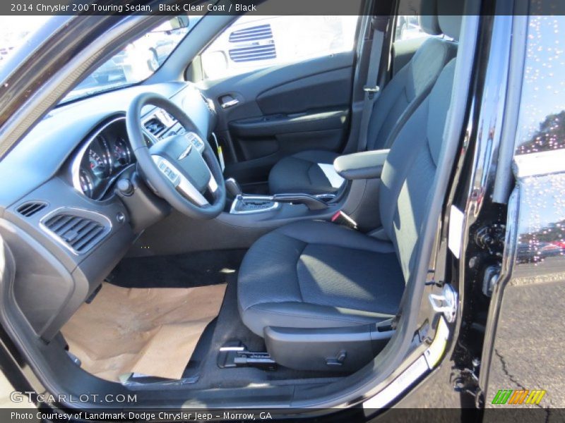 Black Clear Coat / Black 2014 Chrysler 200 Touring Sedan