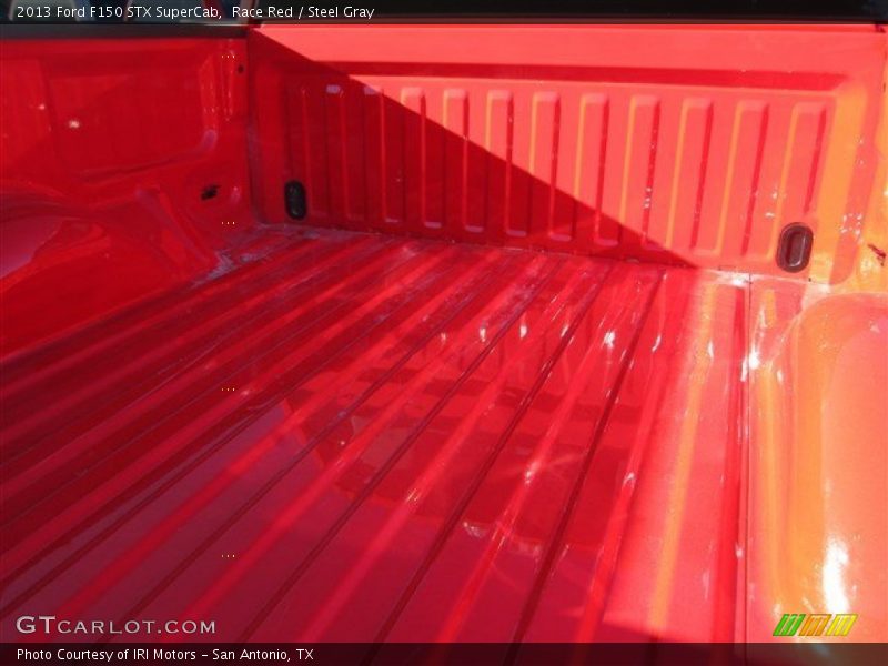 Race Red / Steel Gray 2013 Ford F150 STX SuperCab