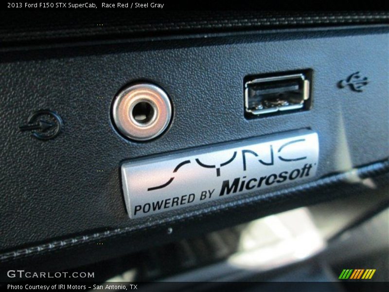 Race Red / Steel Gray 2013 Ford F150 STX SuperCab
