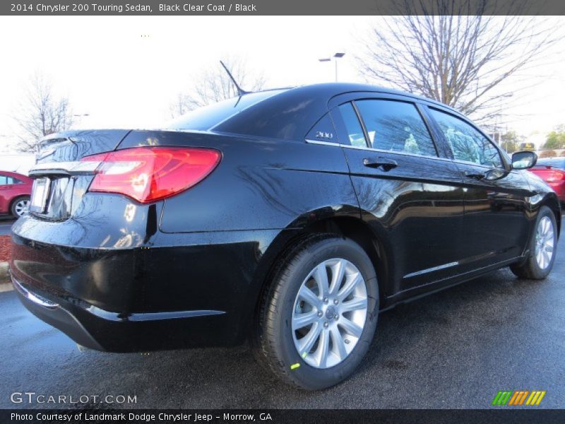 Black Clear Coat / Black 2014 Chrysler 200 Touring Sedan