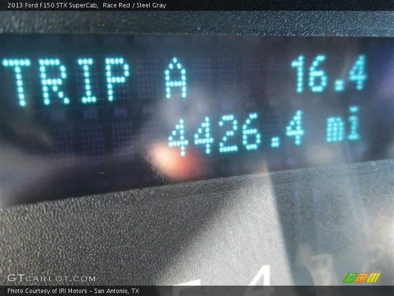 Race Red / Steel Gray 2013 Ford F150 STX SuperCab