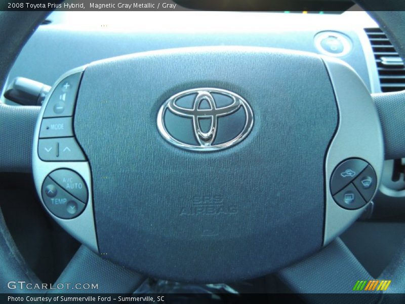Magnetic Gray Metallic / Gray 2008 Toyota Prius Hybrid