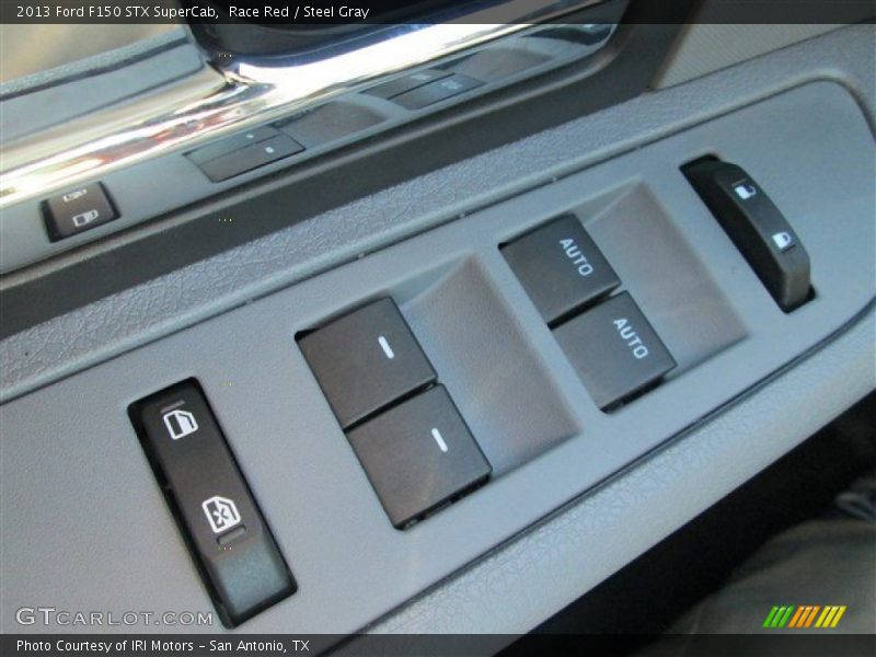 Race Red / Steel Gray 2013 Ford F150 STX SuperCab