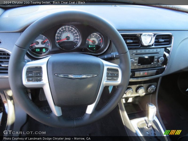 Black Clear Coat / Black 2014 Chrysler 200 Touring Sedan