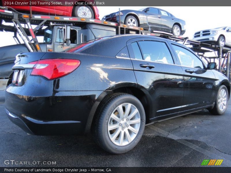Black Clear Coat / Black 2014 Chrysler 200 Touring Sedan