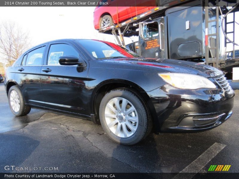 Black Clear Coat / Black 2014 Chrysler 200 Touring Sedan